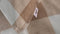 Zohome Dekbedovertrek Quattro-di-Lino - Bedlinnen met Ruiten - 260x220 - Beige - Dekbedhoes van 100% Katoen