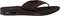Reef Leather Fanning - Heren Slippers - Maat 37,5 - Bruin