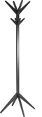 WOOOD Studio Staande Kapstok - Berken - Zwart - 178x45x45