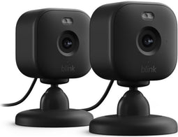 Blink Mini 2 - Bewakingscamera - Full HD 1920x1080 30fps - Zwart (2-pack)