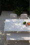 Zuiver Vondel Tuintafel 214x97 cm Aluminium Groen Clay Wit