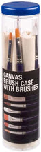 Van Gogh Aquarel Penselen Set - 6 stuks - Goudkleurige polyestervezel en runderoorhaar (6 stuks)