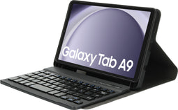 Mobiparts Samsung Galaxy Tab A9 (2023) - Bluetooth Keyboard Case - Magnetisch uitneembaar toetsenbord - Zwart