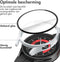 imoshion Screenprotector - Geschikt voor Samsung Galaxy Watch 4 44mm - Full Cover Hard Case / Beschermend Hoesje - Zilver