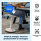 Backerz Wiebelkruk - Ergonomische Zit Sta Kruk - Hoogte Verstelbaar 40-60 cm - Zwart