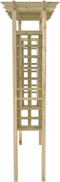 vidaXL - Rozenboog - 150x60x204 - cm - geïmpregneerd - hout