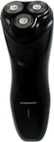 Dunlop Scheerapparaat met Trimmer - Oplaadbaar - 3 Koppen - Reinigingsborsteltje - Zwart