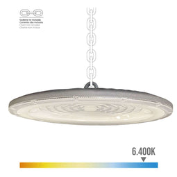 EDM 31809 - Industriële LED-bel - 200 W 17600 lm 6500 K - Zwart