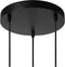 Lucide FILOX - Hanglamp - Ø 44,5 cm - 3xE27 - In hoogte verstelbaar - Zwart