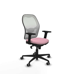 Piqueras y Crespo 2D036G0 - Bureaustoel - Verstelbare hoogte met armleuning - Roze