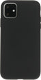Mobiparts iPhone 11 - Soft case - Fluweelzachte siliconen - Zwart
