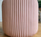 Cosy & Trendy Bloempot Vertical Lines Rozig Small