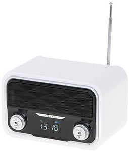 Adler AD 1185 - Bluetooth-radio - FM radio USB SD MP3 - Wit