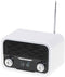 Adler AD 1185 - Bluetooth-radio - FM radio USB SD MP3 - Wit