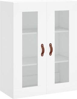 vidaXL - Wandkast - 69,5x34x90 - cm - wit
