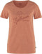 Fjallraven Sunrise - T-shirt Dames - Vochtafvoerend en sneldrogend - Rowan Red-Melange