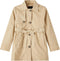 NAME IT NKFMARIA - Trenchcoat meisjes - Knoopsluiting met tailleband - Maat 122