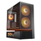 Cougar CFV235 - ATX Semi-toren doos - Ingebouwd display Multicolour - Zwart