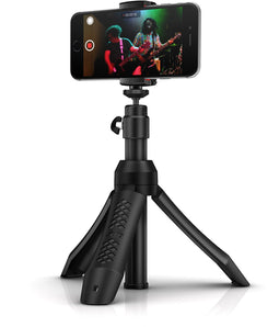 IK Multimedia iKlip Grip Pro - Selfiestick 9.1 cm - Bluetooth - Zwart