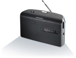 Grundig MUSIC60GREY - Draagbare radio - Analoog - FM/MW - Zwart