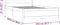 vidaXL - Bedframe - massief - hout - zwart - 140x200 - cm