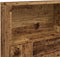 vidaXL - Hoofdbordkast - 160x19x103,5 - cm - bewerkt - hout - oud - houtkleurig