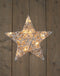 Anna's Collection - Batterijverlichting jute ster 40 cm warm wit