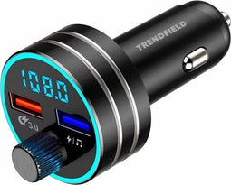 Trendfield FM Transmitter Bluetooth 5.0 - Carkit USB 3.0 Snelladen - Auto Accessoires - Beluister Dr