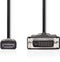 Nedis CCGB34800BK30 - HDMI naar DVI-D Kabel - 300 cm - Zwart