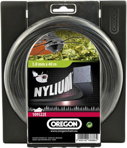 OREGON - Maaidraad - Nylium vierkant 3,0 x 40 meter grijs