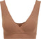MAGIC Bodyfashion Bamboo Soft Bra - Dames BH zonder beugel - Ademend en vochtabsorberend - Mocha