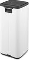 Brabantia Bo Touch Bin - Prullenbak - 30 liter - Wit