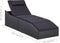 vidaXL - Ligbed - met - kussen - poly - rattan - zwart