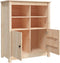 vidaXL - Dressoir - 83x41,5x100 - cm - massief - grenenhout