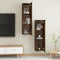 vidaXL - Tv-wandmeubels - 2 - st - 30,5x30x110 - cm - gerookt - eikenkleurig