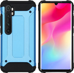 iMoshion Hoesje Geschikt voor Xiaomi Mi Note 10 Lite Hoesje - iMoshion Rugged Xtreme Backcover - Lichtblauw
