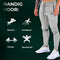 MW® - Trainingsbroek Heren - Squat Proof - Grijs XXL