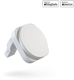 Zens 2-in-1 - Draadloze Oplader - MagSafe 15W + Apple Watch - Wit