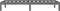 vidaXL - Slaapbank - 90x190 - cm - massief - grenenhout - grijs