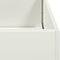 vidaXL - Plantenbak - 40x40x80 - cm - koudgewalst - staal - wit