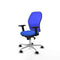 Piqueras y Crespo 2D086N0 - Bureaustoel - Verstelbare hoogte met armleuning - Blauw