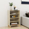 Dressoir 57x35x90 cm bewerkt hout sonoma eikenkleurig