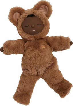 Olli Ella - Cozy Dozy Dinkum Doll Teddy Mini - Knuffel - Pop - Speelknuffel