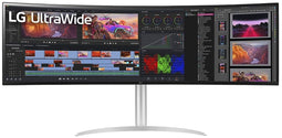 LG 49BQ95C-W - Monitor - 49" 5120x1440 144Hz IPS Gebogen - Wit