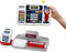 Klein Toys elektronische kassa - afneembare tablet met rekenmachinefunctie en scanner - grijs rood