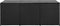 vidaXL - Tuinbox - 180x90x70 - cm - poly - rattan - zwart