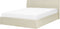 ORBEY - Tweepersoonsbed - Beige - 160 x 200 cm - Polyester