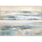 Schilderij Home ESPRIT Blauw Wit Abstract Modern 153 x 4,3 x 53 cm (2 Stuks)