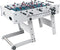 Cougar Scorpion Kick TS Voetbaltafel Opklapbaar in Wit- Tafelvoetbal tafel incl. 2 ballen en scoreteller - Indoor voetbal tafel van 126x61x80cm