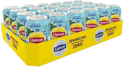 Frisdrank Lipton Ice Tea Sparkling Zero 330ml - 24 stuks